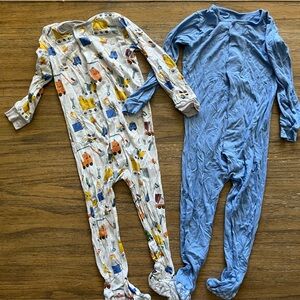 Bundle of Two Magnetic Me Footie Pajamas